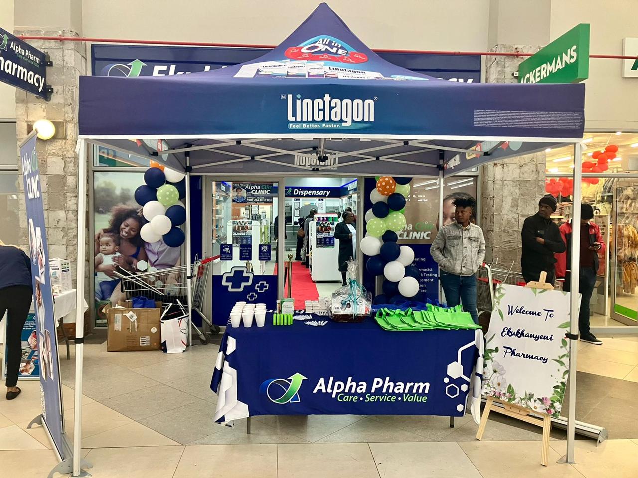 Ekukhanyeni Pharmacy community event team